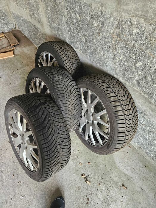 4 Jantes Audi 17 com Pneus Novos