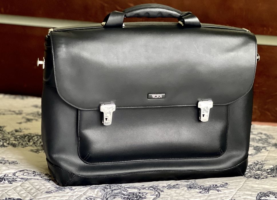 Бізнес сумка TUMI Formula T Track 2952D шкіра ідеал