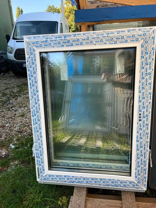 Nowe okno PCV 86x113 od ręki! 3szybowe