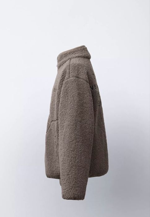 В НАЯВНОСТІ !!! Куртка шерпа з штучноі овчини фліска Zara