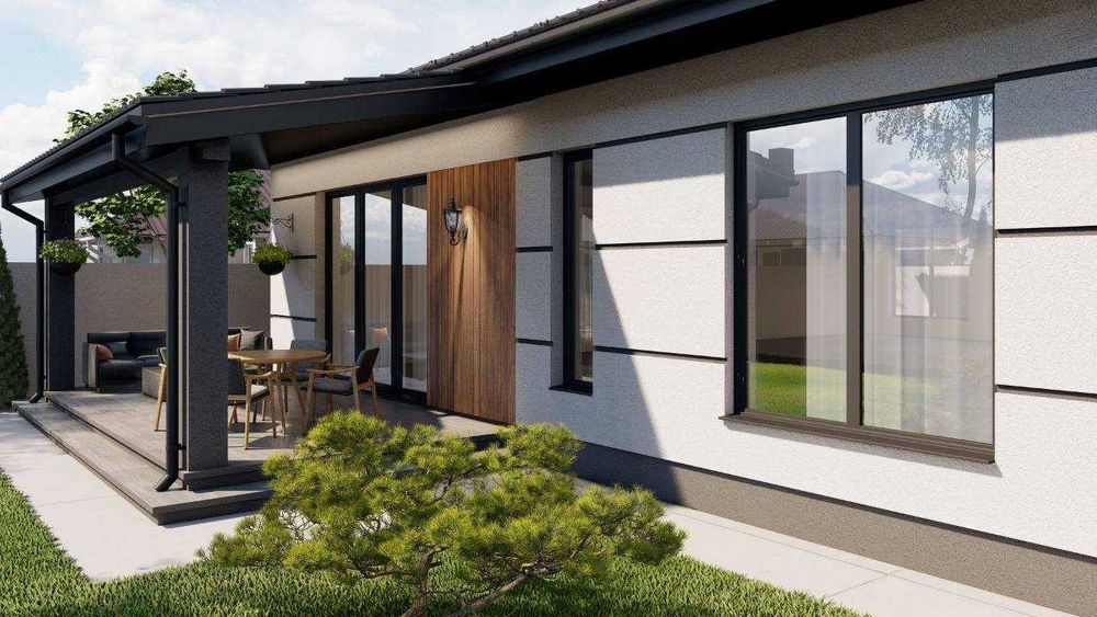 Новый дом в Дайберге на участке 4,5 сотки. 1K13