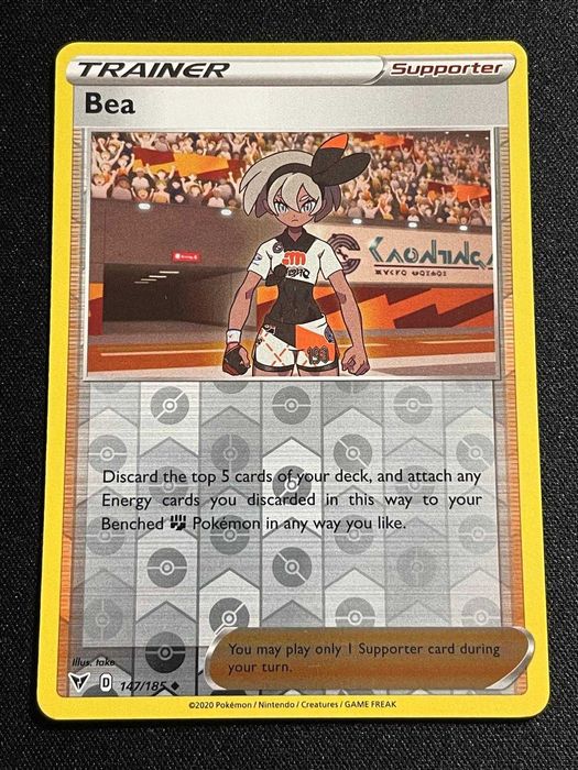 Pokémon Card Bea 147/185 Vivid Voltage