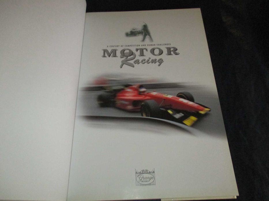 Livro Motor Racing A Century of Competition and Human Challenges