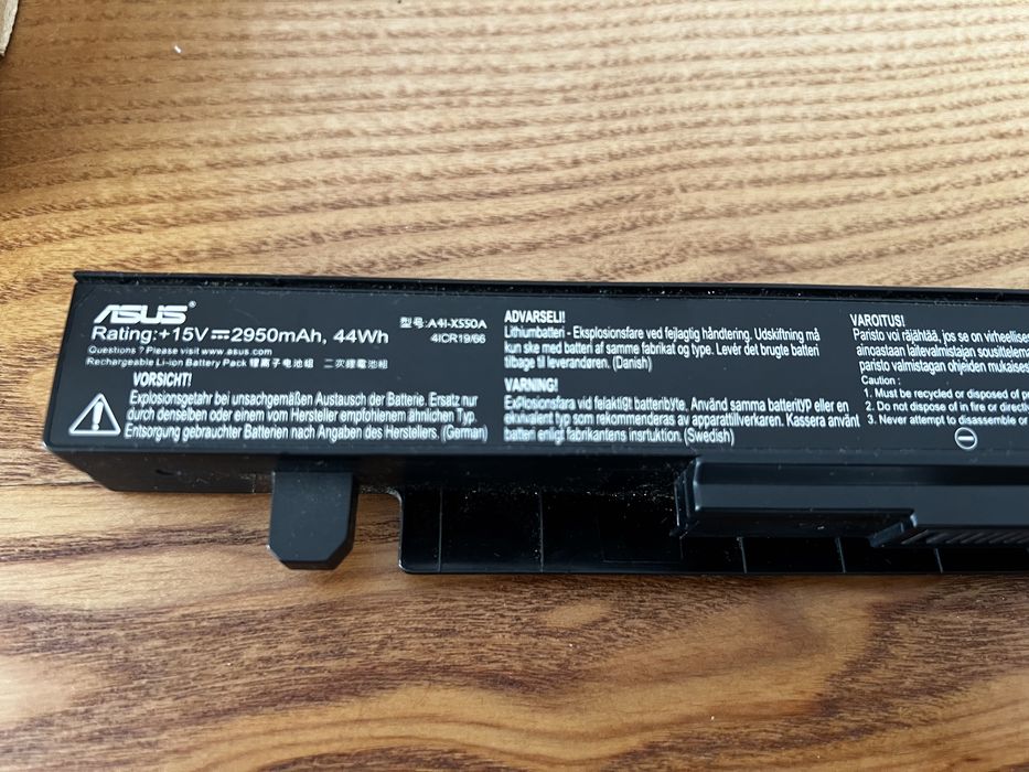 Asus R510VX com problema audio (pecas)