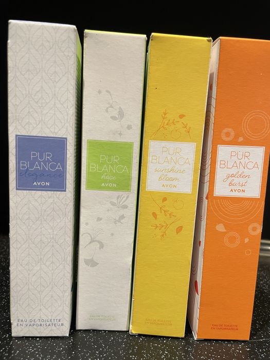 Zestaw różnych wód toaletowych Pur Blanca