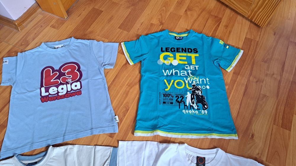 Tshirty dla chłopca 128  - 134
