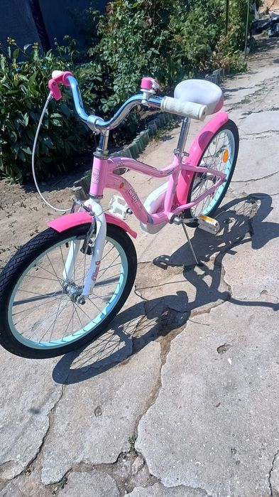 Детский велосипед corso 20 см розовый