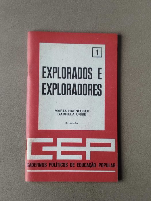 Livro Explorados e Exploradores antigo