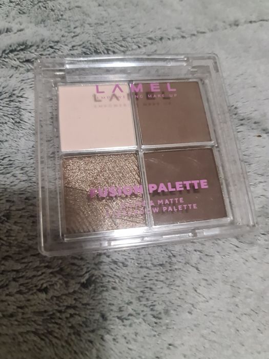 Paleta cieni lamel fushion palette 404 brązy premium nowa
