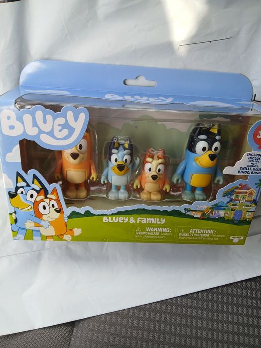 Cena ostateczna!Sprzedam  rodzinke  Bluey