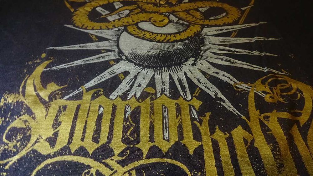 Tshirt Banda Glorior Belli Sundown Tamanho M Unissexo Black Metal França Aosoth Watain