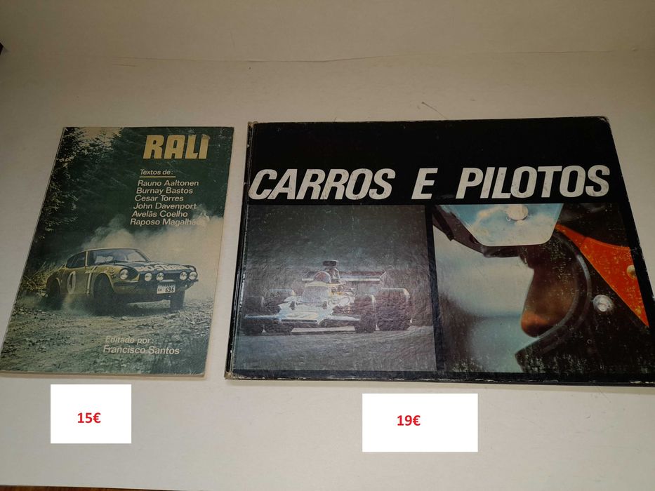 Livros F1 Rali Le Mans Nascar Porsche Lotus Lancia F1 Escort