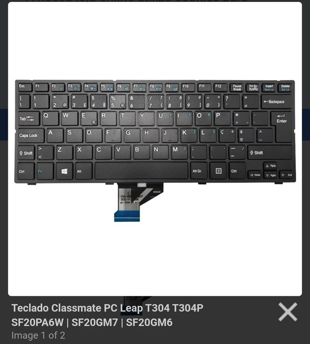 Teclado Classmate Leap T304