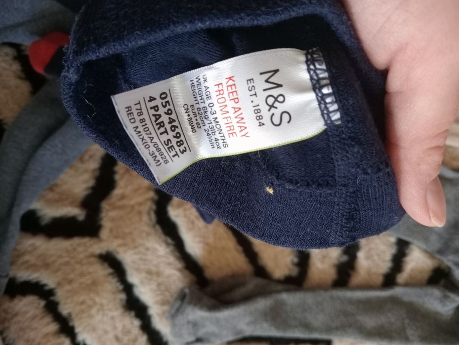 Rajstopy pierwsze rozmiary M&S Zara Lupilu ii  6 szt.