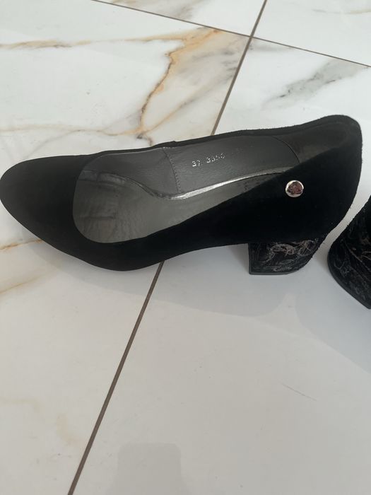 Buty skórzane Maciejka 37