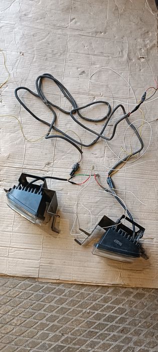 Протитуманні фари, LED, для Шевроле Лачетті. Б/У, 1750грн/компл