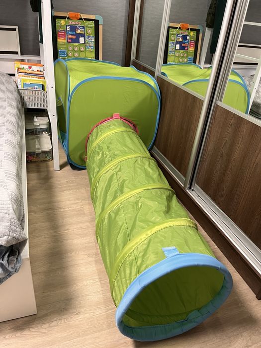 Намет тунель палатка лабіринт ikea busa  ікеа