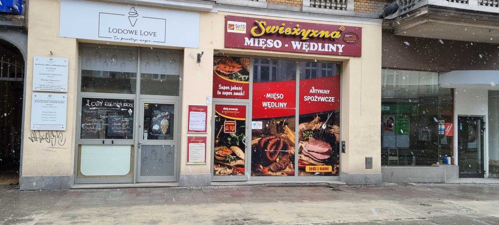 Lokal, sklep, duża witryna 70 m2 ul. Zwycięstwa 16, Gliwice