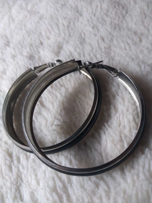 Kolczyki koła dwie pary