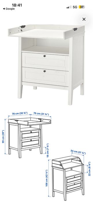 Komoda ikea sundvik