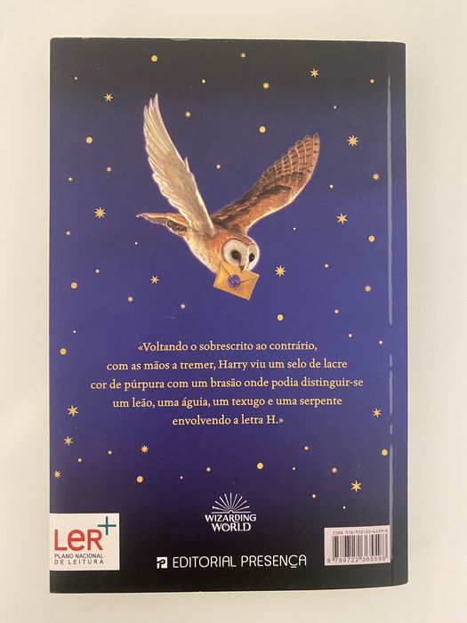 Livro do Harry Potter