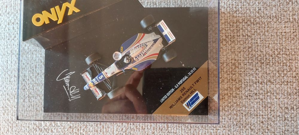 Miniatura F1 Williams Renault FW17 Damon Hill G.P. Portugal 1995