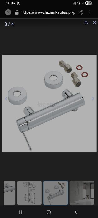 Bateria prysznicowa  GROHE
