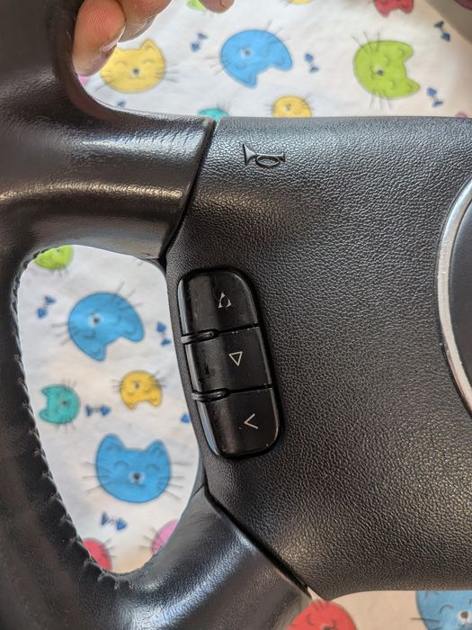 Volante em pele com botões Audi A3 8L