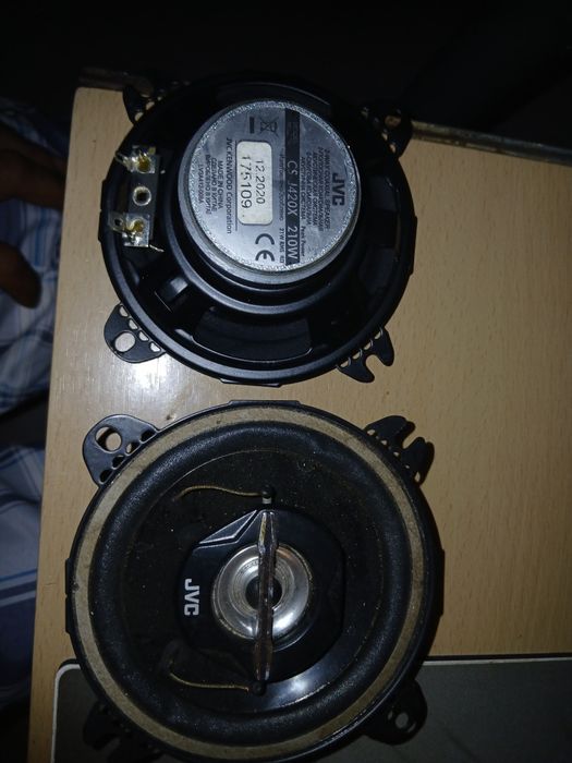 Par de colunas JVC CS-J420X 4" 2 vias coaxiais