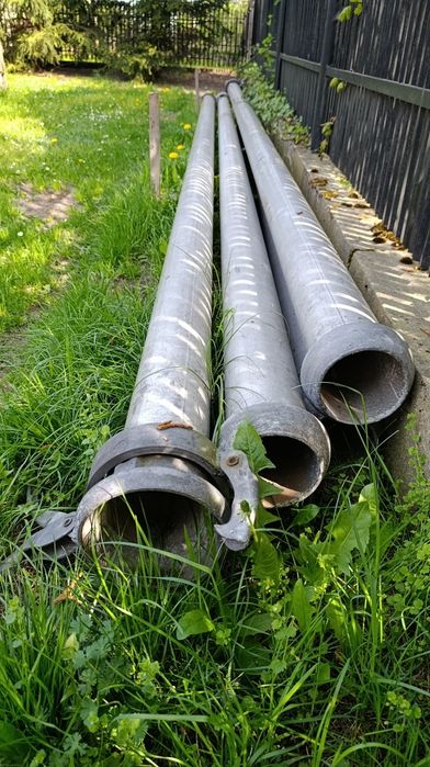 Deszczownica ogrodowa, rury aluminiowe