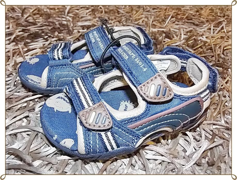 GEORGE NOWE extra SANDAŁY beż UK 6 r. 23 w 14 cm LATO