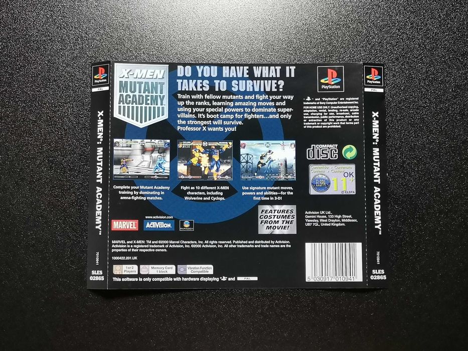 PlayStation X-Men : Mutant Academy