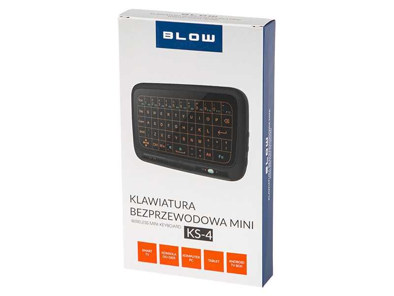 Klawiatura bezprzewodowa 2,4GHz Blow miniKS-4