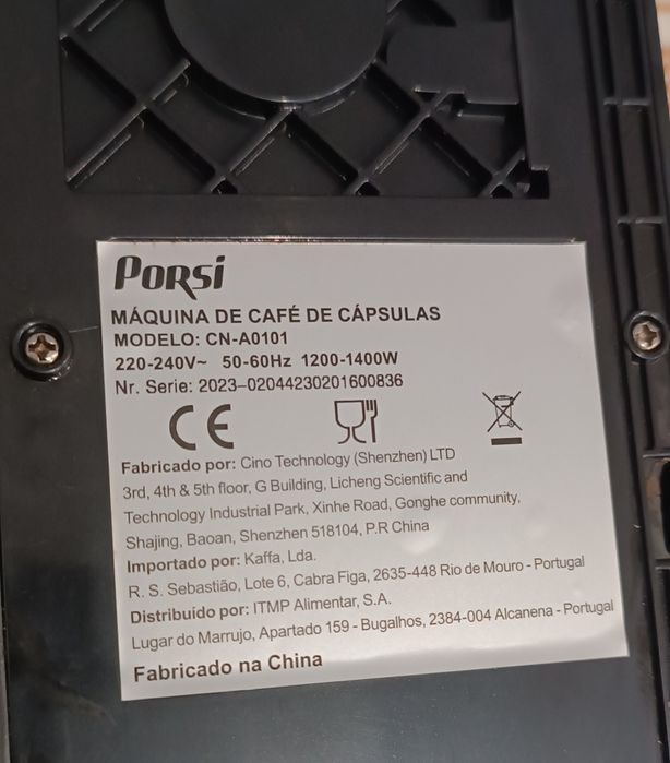 Máquina de café PorSi