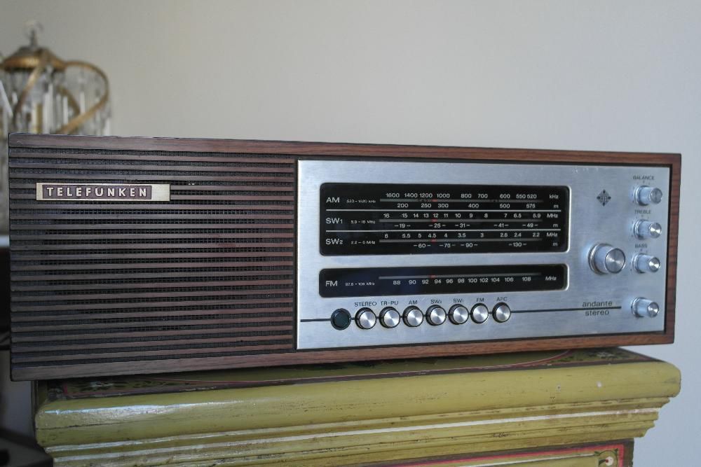 Rádio Vintage Telefunken Andante Stereo 101