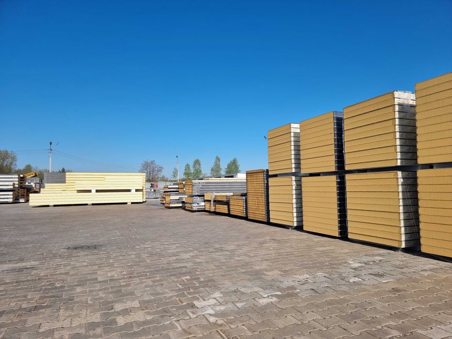 Płyta warstwowa NOWA płyty warstwowe ocieplenie izolacja Garaż Hala