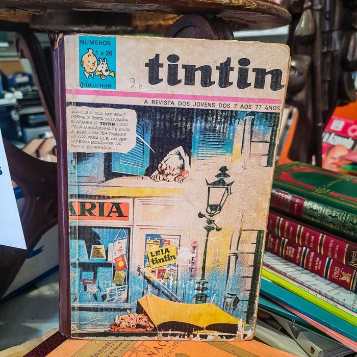 Álbum “Tintin” – Vol. 3 – Ed. Íbis / Liv. Bertrand – Port., anos 60
