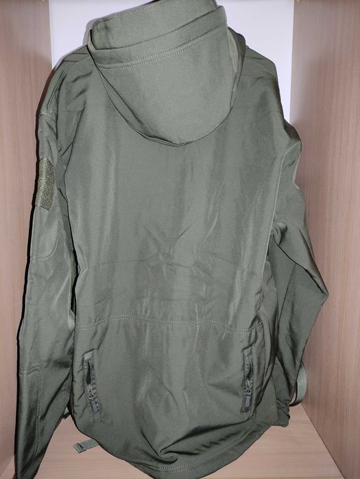 Komplet Softshell Bluza+Spodnie 100% poliester OLIVE 3XL