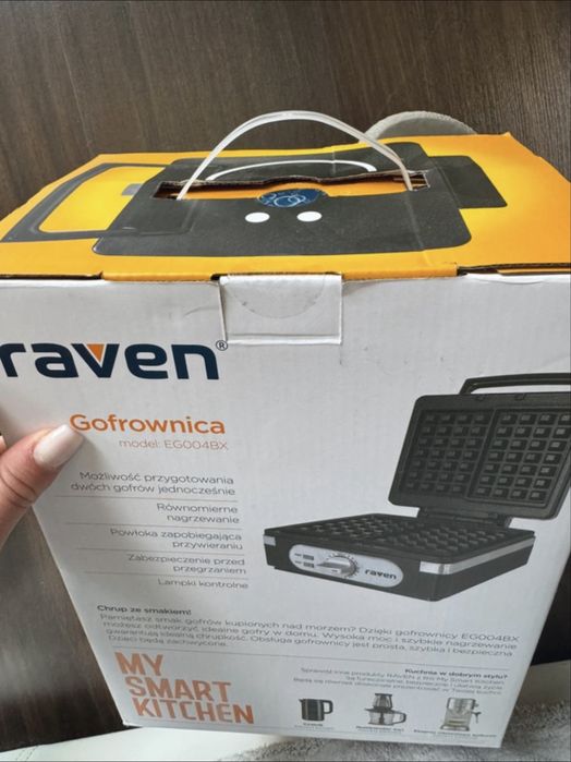 Gofrownica raven EG004BX  1400 W