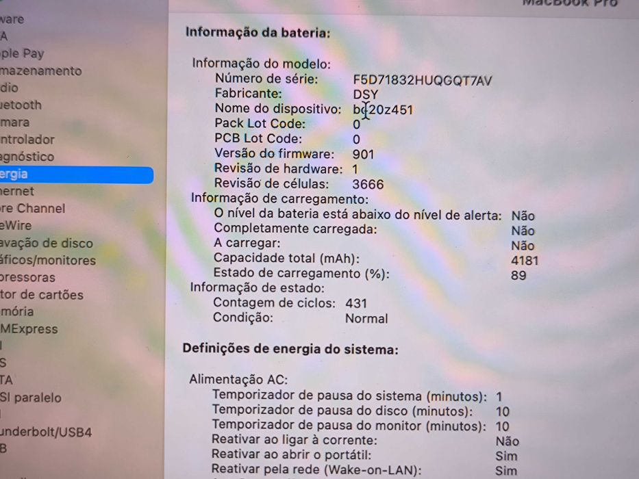 Apple Macbook Pro 13 i5 2017 SSD 128GB 8GB ram Retina # Ler