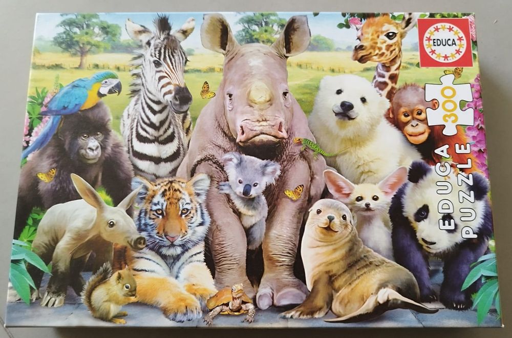 Puzzle Educa Animais