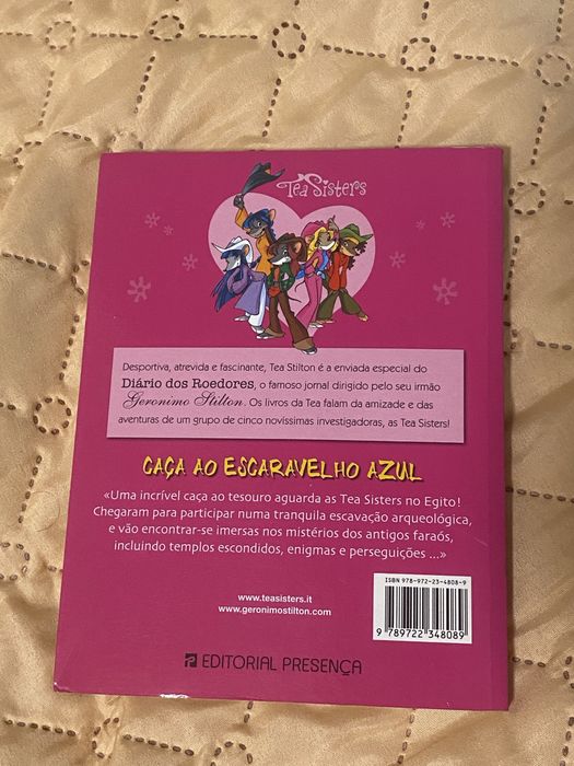 Tea stilton: caça ao escaravelho azul