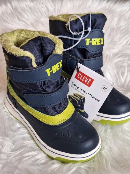Nowe śniegowce chłopięce Cleve rozmiar 28