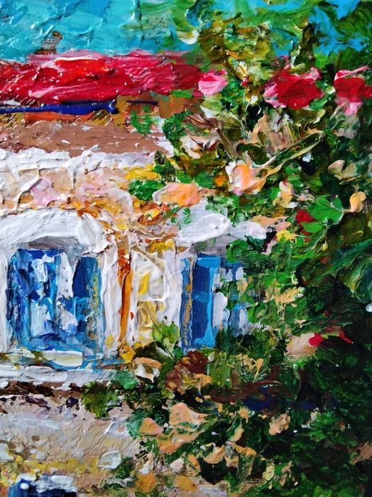 Картина "Італійське містечко"