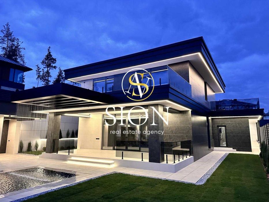 КМ Нова Ходосівка Hi-Tech 230м 9 сот.Басейн.Ліс.Мануфактура.БЕЗ%