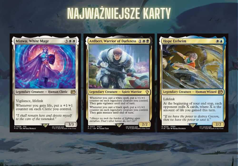 Magic the Gathering Commander | The Destined Warrior, final fantasy