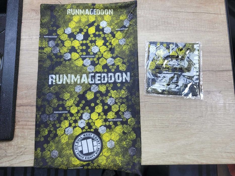 NOWY Komin wielofunkcyjny, bandana Runmageddon Pitt Bull - Warszawa