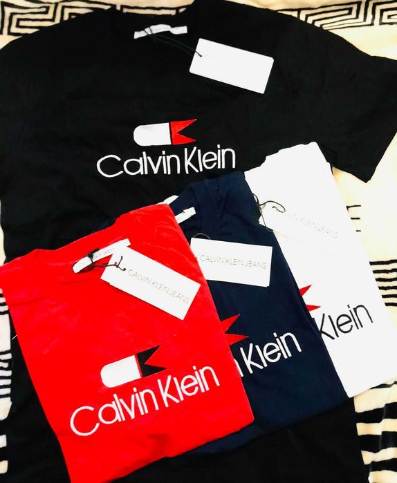 Koszulka męska duzy znaczek Boss calvin klein Shirt Premium