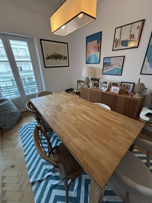 Mesa de Jantar Belliani 180x90 com extensões