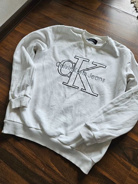 Bluza ck biala xl